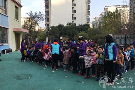 濟南市市中區大風車幼兒園“消防系列活動”