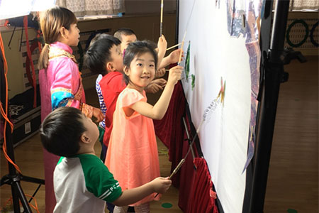 “六一兒童節”系列活動之“開心過六一，快樂觀皮影”