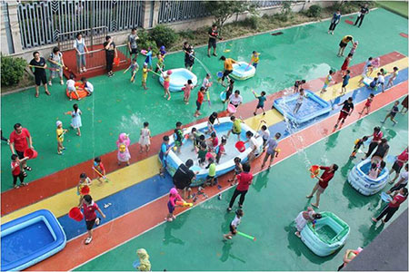 大風車翡翠外灘幼兒園第二屆潑水節震撼來襲